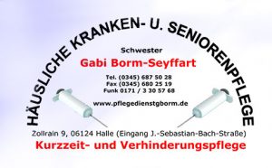 Sponsor - Häusliche Kranken- und Seniorenpflege