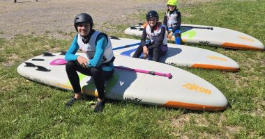 Red Shark Paddlers erfolgreich bei der Mitteldeutschen Meisterschaft Wildwasser SUP in Sömmerda